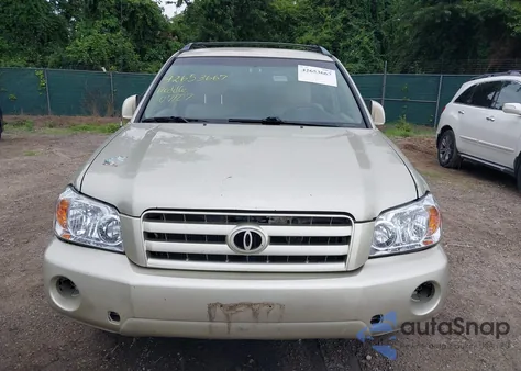 2003 Toyota Highlander from USA, damaged, VIN JTEGD21A130063341